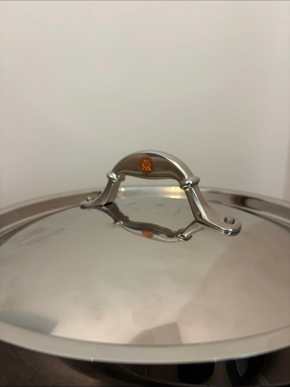 Ruffoni Stainless Steel Chef’s Pan w Lid 10” 3.5 Qt NWT